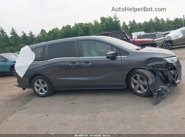 5FNRL6H71LB017639 2020 HONDA ODYSSEY Gray Вид задньої частини салону