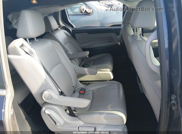 5FNRL6H71MB011406 2021 HONDA ODYSSEY Dark Blue VIN sticker view
