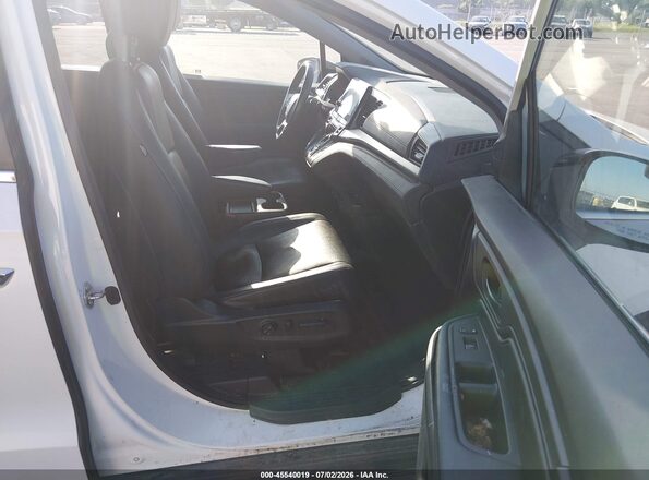 5FNRL6H71MB023636 2021 HONDA ODYSSEY White Widok wnętrza z przodu
