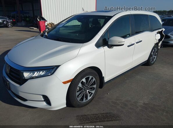 5FNRL6H71MB023636 2021 HONDA ODYSSEY White Przód lewy