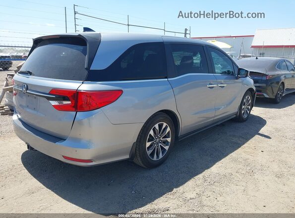 5FNRL6H71NB007616 2022 HONDA ODYSSEY Silver Tył prawy
