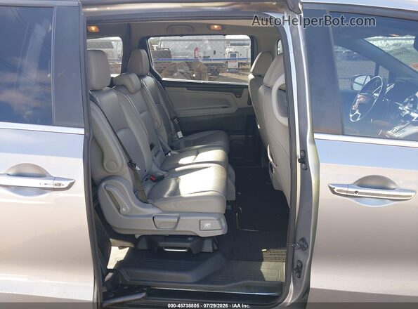 5FNRL6H71NB007616 2022 HONDA ODYSSEY Silver Widok naklejki z numerem VIN