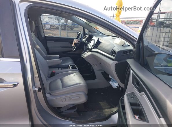 5FNRL6H71NB007616 2022 HONDA ODYSSEY Silver Widok wnętrza z przodu