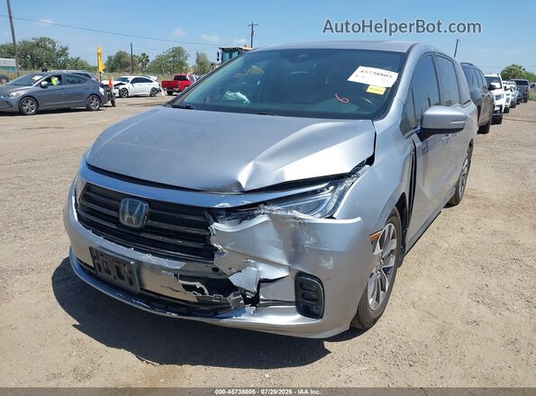 5FNRL6H71NB007616 2022 HONDA ODYSSEY Silver Widok z przodu