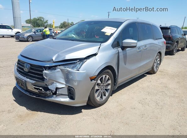 5FNRL6H71NB007616 2022 HONDA ODYSSEY Silver Przód lewy