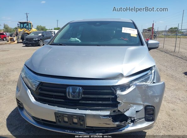 5FNRL6H71NB007616 2022 HONDA ODYSSEY Silver Widok zestawu wskaźników