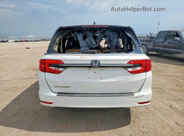 5FNRL6H71NB028689 2022 HONDA ODYSSEY White Vista trasera