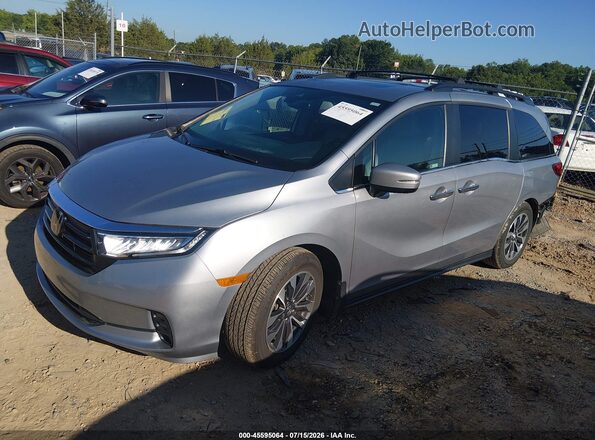 5FNRL6H71NB029583 2022 HONDA ODYSSEY Серебряный Передняя левая четверть