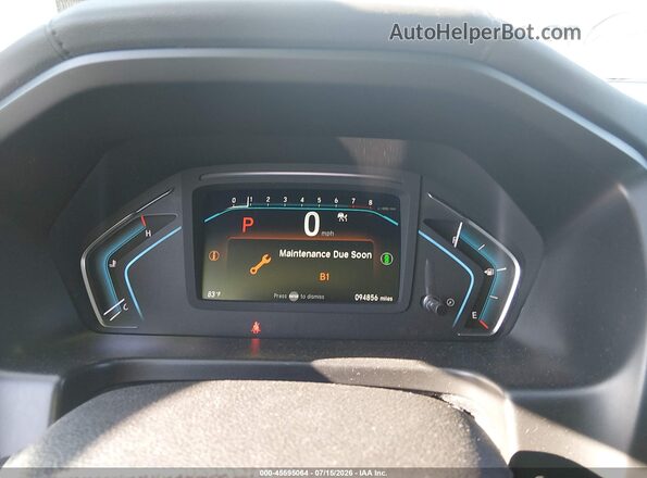 5FNRL6H71NB029583 2022 HONDA ODYSSEY Серебряный Вид задних сидений