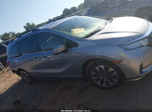 5FNRL6H71NB029583 2022 HONDA ODYSSEY Серебряный Вид задней части салона