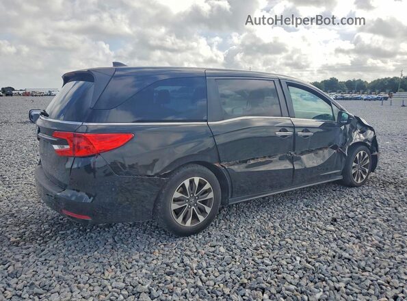 5FNRL6H71NB036954 2022 HONDA ODYSSEY Black Tył prawy