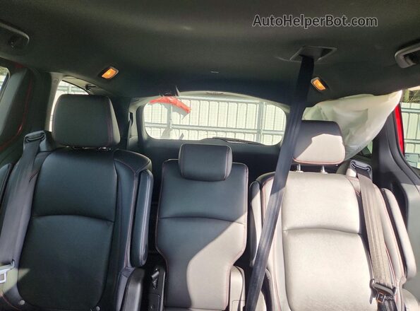 5FNRL6H71PB071528 2023 HONDA ODYSSEY Burgundy Հետևի նստատեղերի տեսք