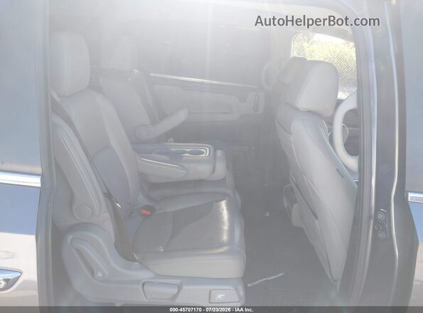 5FNRL6H72JB054602 2018 HONDA ODYSSEY Gray VIN კოდის სტიკერის ხედი