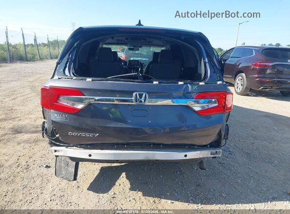 5FNRL6H72JB054602 2018 HONDA ODYSSEY Gray წინა ხედი