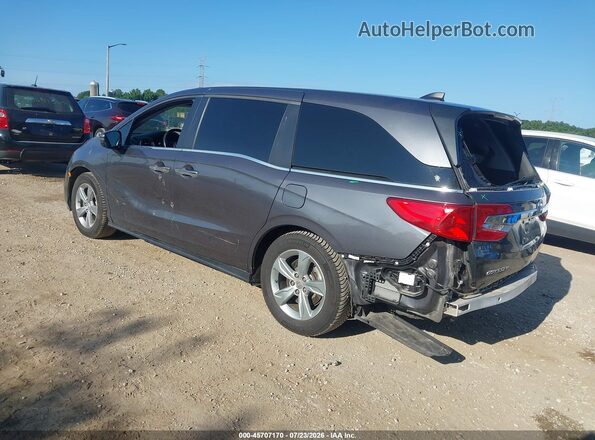 5FNRL6H72JB054602 2018 HONDA ODYSSEY Gray უკანა მარცხენა
