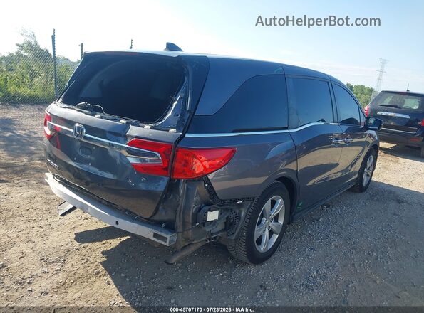 5FNRL6H72JB054602 2018 HONDA ODYSSEY Gray უკანა მარჯვენა