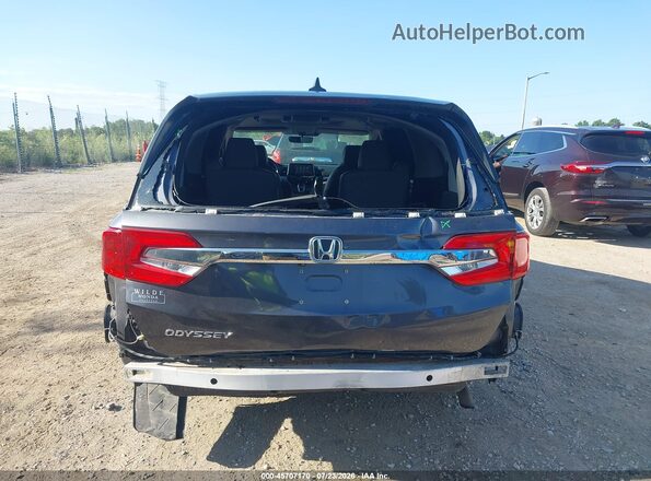 5FNRL6H72JB054602 2018 HONDA ODYSSEY Gray 