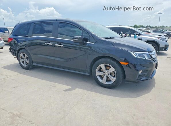 5FNRL6H72JB097885 2018 HONDA ODYSSEY Black Front right
