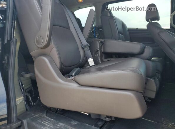 5FNRL6H72JB097885 2018 HONDA ODYSSEY Black Rear interior view