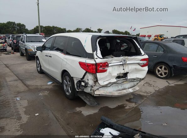 5FNRL6H72JB098177 2018 HONDA ODYSSEY White Tył lewy