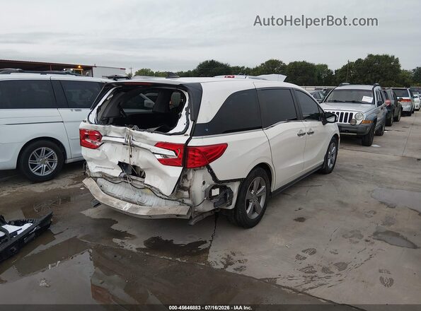 5FNRL6H72JB098177 2018 HONDA ODYSSEY White Tył prawy