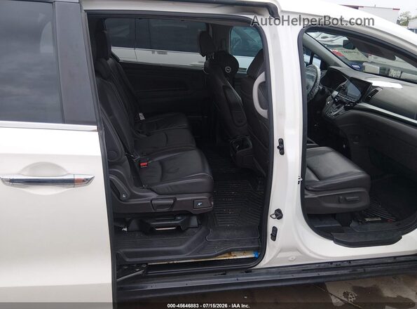 5FNRL6H72JB098177 2018 HONDA ODYSSEY White Widok naklejki z numerem VIN