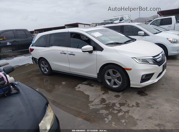 5FNRL6H72JB098177 2018 HONDA ODYSSEY White Widok wnętrza 360 stopni
