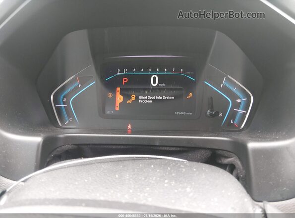 5FNRL6H72JB098177 2018 HONDA ODYSSEY White Widok tylnych siedzeń