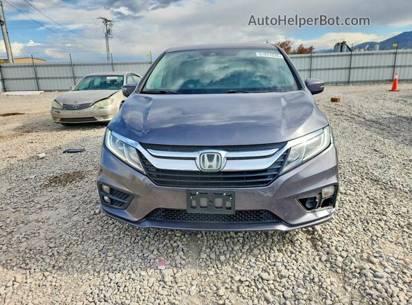 5FNRL6H72KB013324 2019 HONDA ODYSSEY Gray Widok z przodu