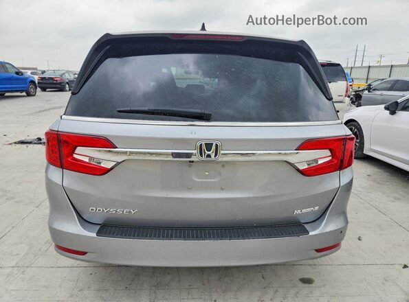 5FNRL6H72KB035839 2019 HONDA ODYSSEY Silver Vista trasera