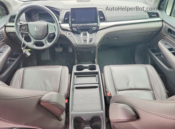 5FNRL6H72KB035839 2019 HONDA ODYSSEY Silver Vista del salpicadero