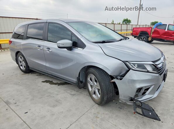 5FNRL6H72KB035839 2019 HONDA ODYSSEY Silver Delantero derecho