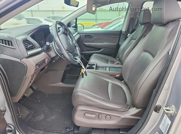 5FNRL6H72KB035839 2019 HONDA ODYSSEY Silver Vista interior delantera