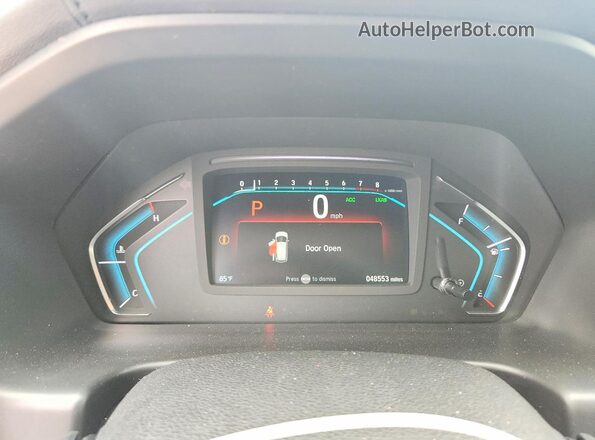 5FNRL6H72KB035839 2019 HONDA ODYSSEY Silver Vista del cuadro de instrumentos