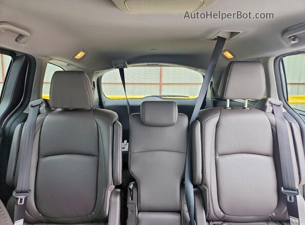 5FNRL6H72KB035839 2019 HONDA ODYSSEY Silver Vista de los asientos traseros