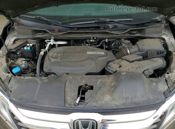 5FNRL6H72KB054150 2019 HONDA ODYSSEY Gray Շարժիչի բաժամունքի տեսք