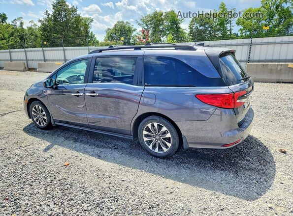 5FNRL6H72NB036719 2022 HONDA ODYSSEY Серый Задняя левая четверть