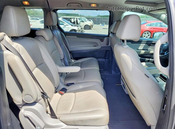 5FNRL6H72NB036719 2022 HONDA ODYSSEY Серый Вид задней части салона