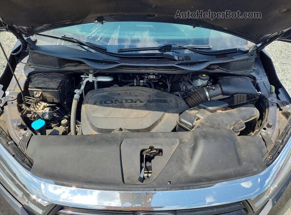 5FNRL6H72NB036719 2022 HONDA ODYSSEY Серый Вид подкапотного пространства