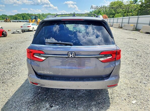5FNRL6H72NB036719 2022 HONDA ODYSSEY Серый Вид сзади