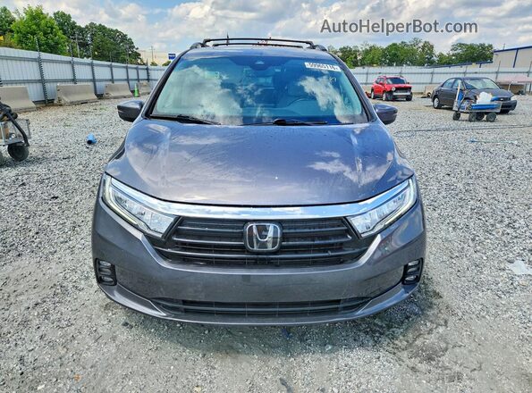 5FNRL6H72NB036719 2022 HONDA ODYSSEY Серый Вид спереди