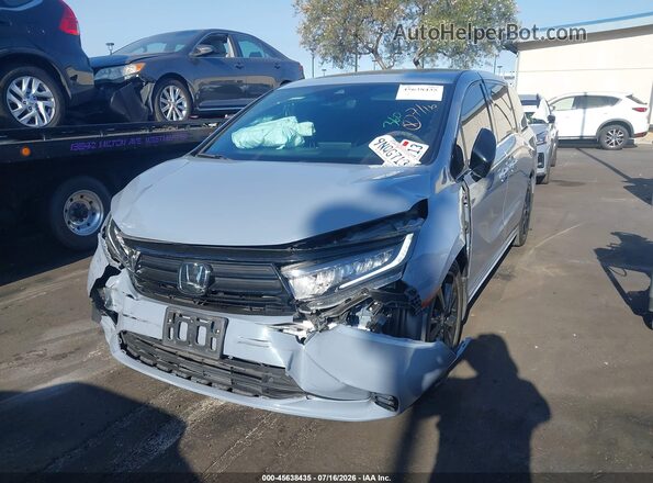 5FNRL6H72RB072853 2024 HONDA ODYSSEY Gray წინა ხედი