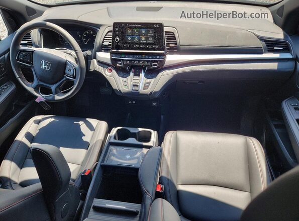 5FNRL6H72TB044672 2026 HONDA ODYSSEY Синий Вид панели приборов