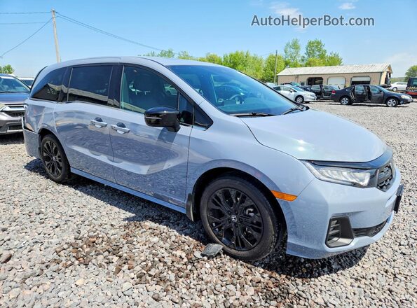 5FNRL6H72TB044672 2026 HONDA ODYSSEY Синий Передняя правая четверть