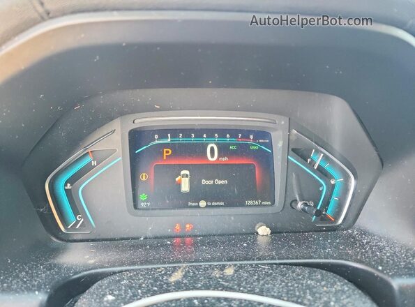 5FNRL6H73JB006865 2018 HONDA ODYSSEY Red ხელსაწყოთა პანელის ხედი