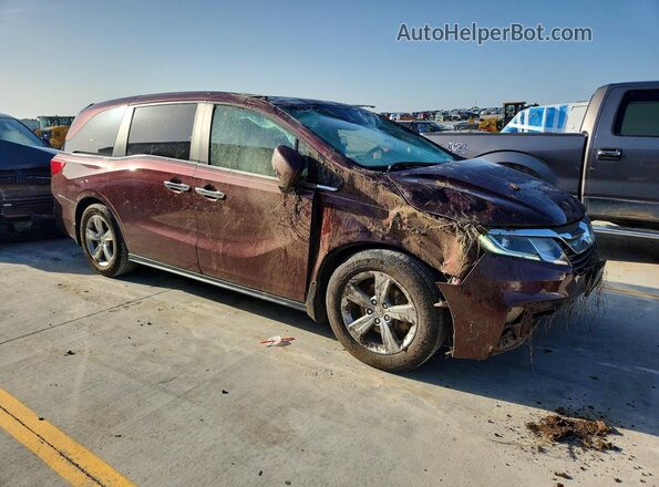 5FNRL6H73JB006865 2018 HONDA ODYSSEY Red წინა მარჯვენა
