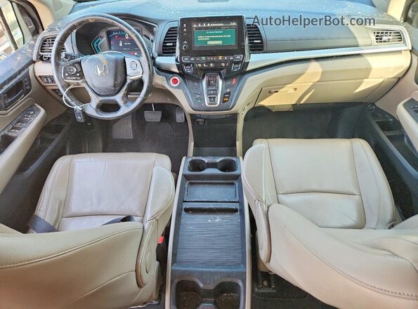5FNRL6H73JB006865 2018 HONDA ODYSSEY Red წინა პანელის ხედი