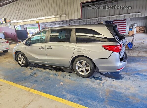 5FNRL6H73JB013203 2018 HONDA ODYSSEY Silver Rear left