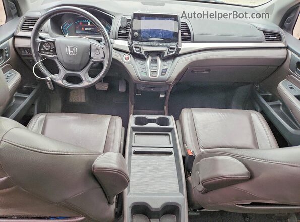 5FNRL6H73JB035007 2018 HONDA ODYSSEY White Vista del salpicadero