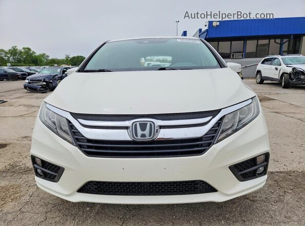 5FNRL6H73JB035007 2018 HONDA ODYSSEY White Vista frontal